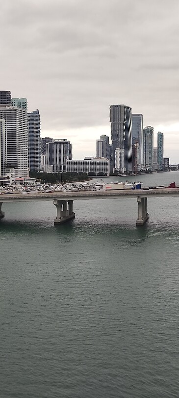 Uitzicht op Miami