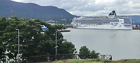 Schip baai Dominicaanse Republiek