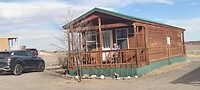 Onze lodge in Fort Davis