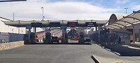 Grensovergang El Paso ( Texas ) - Ciudad Juárez ( Mexico)