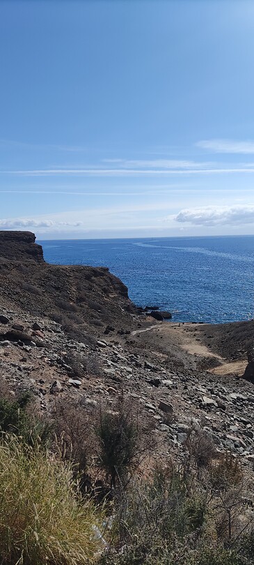 Kustroute vanaf El Pajar naar Playa del Ingles