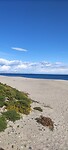 Het strand bij de camping in Cambrils