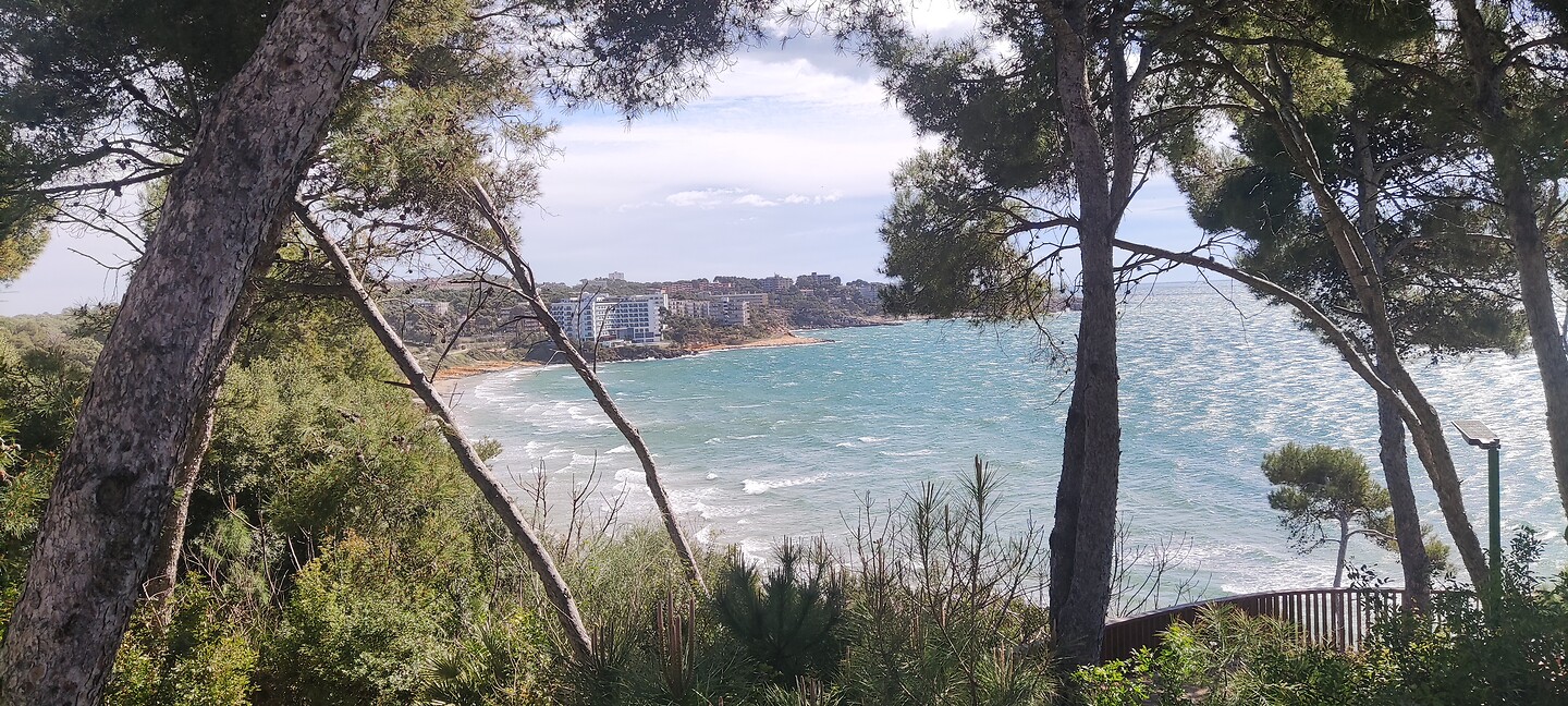Baai bij Salou