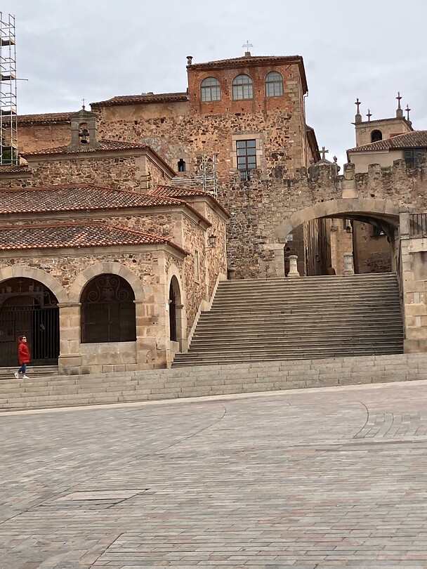 De oude stad Cáceres