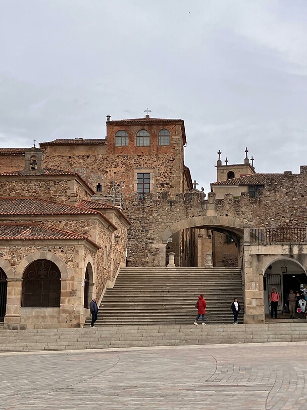 De oude stad Cáceres