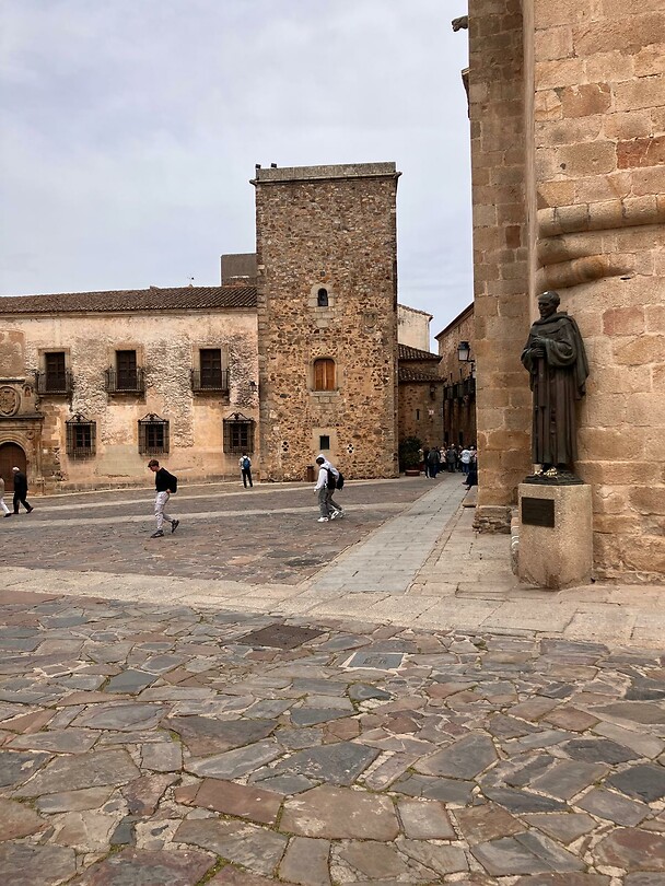 De oude stad Cáceres