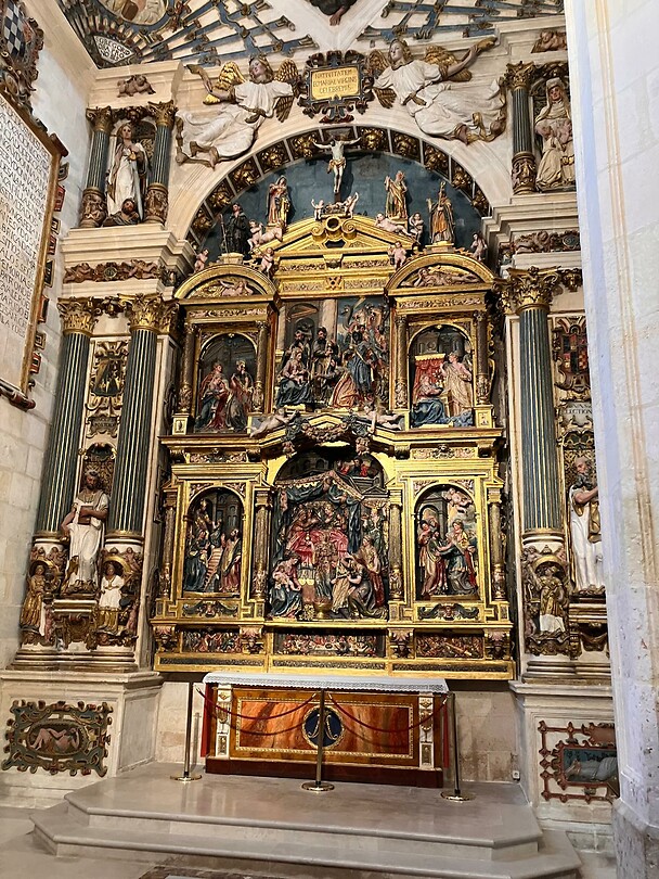 Foto's in de Kathedraal