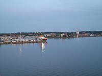 Plaatje vanaf de boot