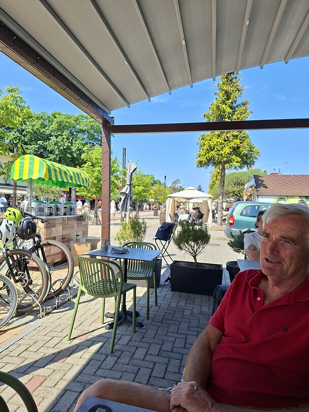 Terrasje in Palanga
