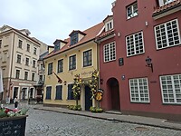 Prachtig straatje,  Riga