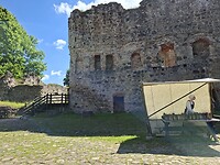Ruïnes kasteel Cēsis