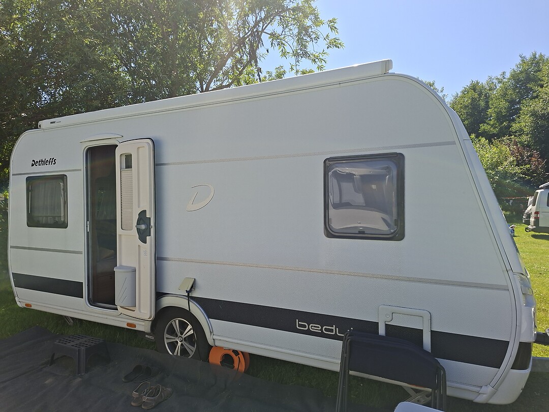 Onze caravan