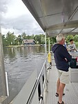 Hans op het pontje