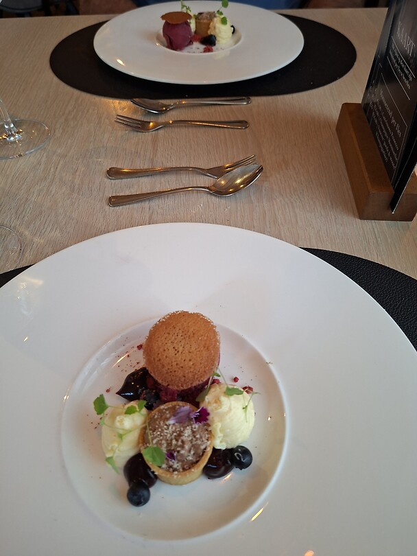 Heerlijk dessert bij het Spijshuys