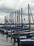 Zeilbootjes aan het Pikmeer