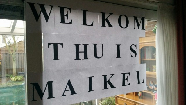 Weer thuis