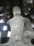 Borobudur boeddhabeeld met hoofd