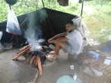 Beetje rijst koken
