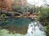 Pool in karijini national park