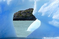 Ijsschots in Lago Argentino