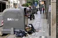 ZZP-er aan het werk: afvalscheiding