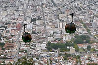 Salta bezien van af de Cerro San Bernardo