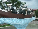 Dit is pas een ruwe zee!