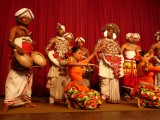 Culturele show in Kandy