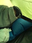Malou gaat kamperen