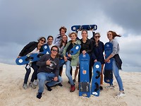 sandboarden