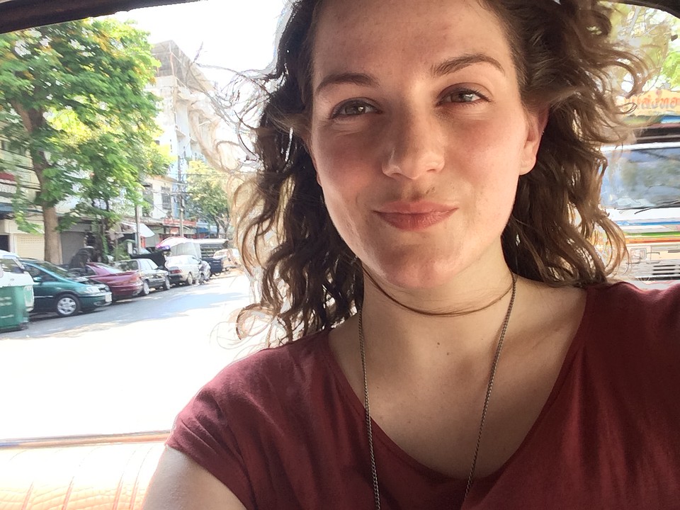 In de tuktuk