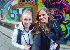 Grafitti Lane met Julia
