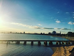 St kilda beach