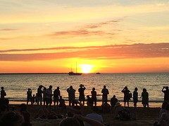 Zonsondergang Darwin
