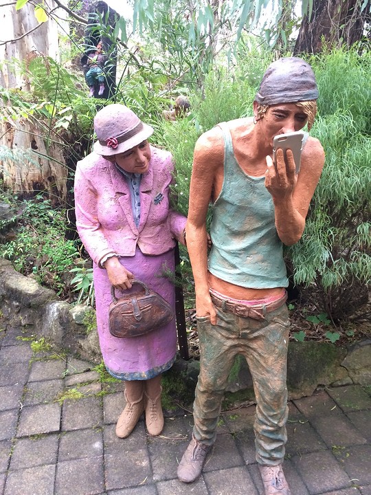 Sculpture garden