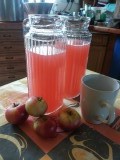 en toen was er appelsap mmm