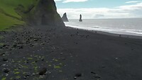 Black beach Vik en Reynisfjara
