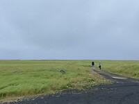 Nog even snel het veld in