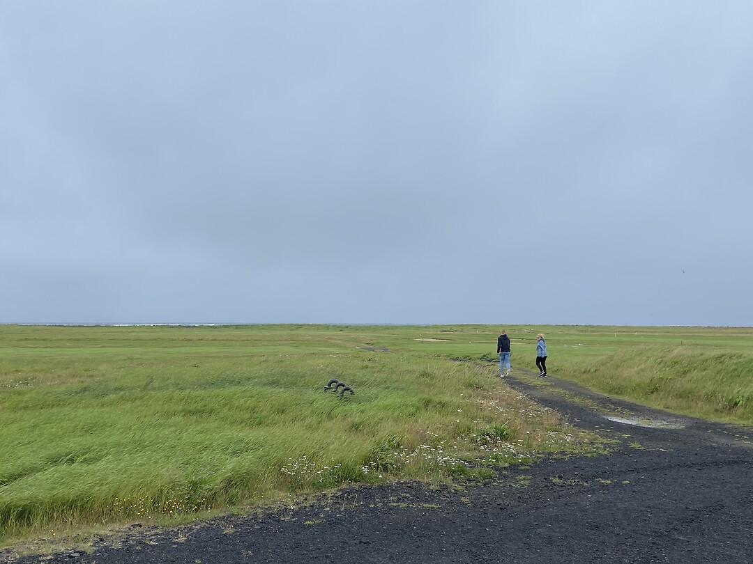 Nog even snel het veld in