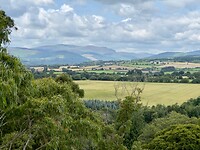 Mooi uitzicht over Wicklow