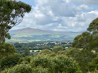 Wicklow mountains op de achtergrond