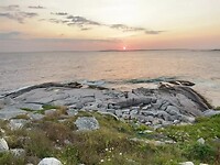 Zonsondergang bij Peggy’s Cove