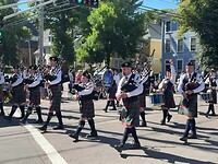 Bagpipers @GoldCupParade!!! Zo gaaf 🥰 dus altijd kippenvel