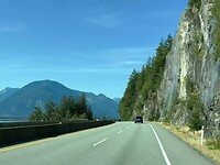 Stukje Sea to Sky Highway (Horseshoe Bay > Whistler)