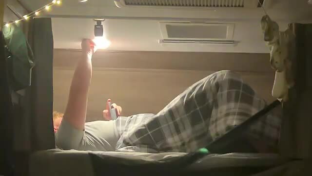 Late night disco in de camper 😉😂