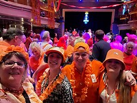 Oranje selfie