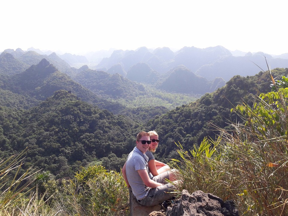 Viewpoint Cat Ba Island national park