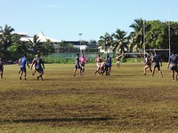 rugby wedstrijdje van de Avatiu Eelz
