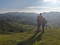 Prachtig uitzicht tijdens onze hike
