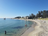 Prachtig strand vlakbij Perth